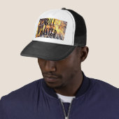 Casquette Flammes sur un gril, GRILLMASTER (En situation)