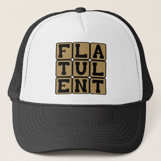 Casquette Flatulent, Plein de pets (Devant)