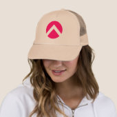 Casquette Flèche circulaire Chevron (En situation)