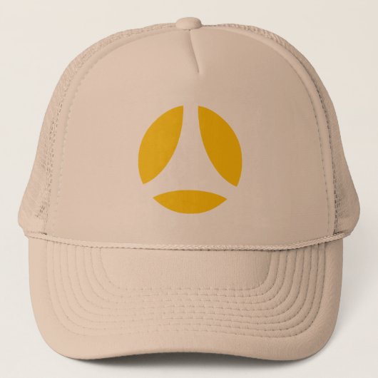 Casquette Flèche de boule de courbe (Devant)