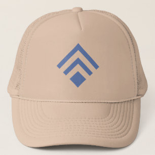 Casquette Flèche géométrique 02 - Bébé bleu
