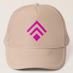 Casquette Flèche géométrique 02 - Magenta