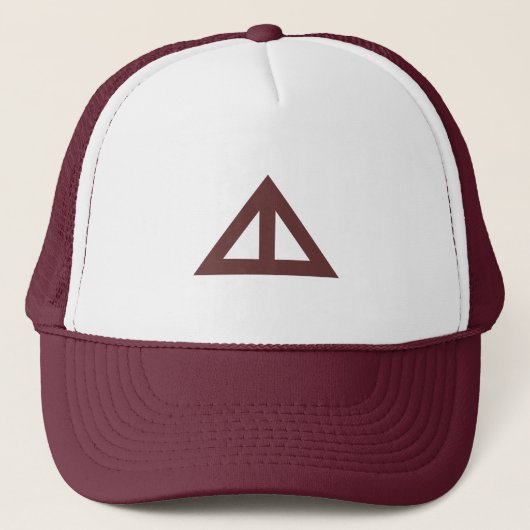 Casquette Flèche triangulaire divisée (Devant)