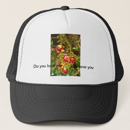 Casquette fleur (Devant)