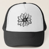 Casquette Fleur (Devant)