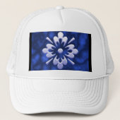 Casquette Fleur Abstraite (Devant)