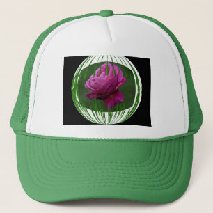 Casquette Fleur cerclée