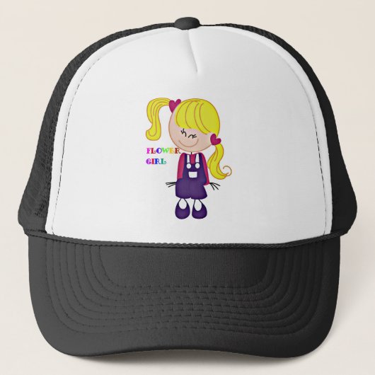 Casquette Fleur colorée (Devant)
