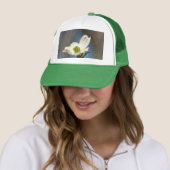 Casquette Fleur de Dogwood Blanc (En situation)