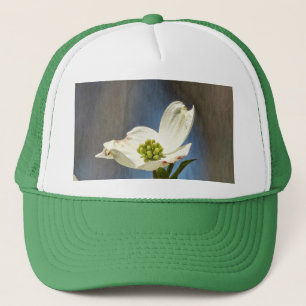 Casquette Fleur de Dogwood Blanc