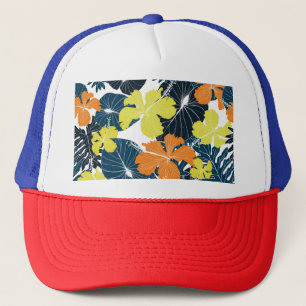 Casquette Fleur de printemps : Vintage texture florale