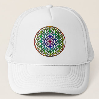 Casquette Fleur de symbole sacré de la géométrie de la vie