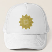 Casquette Fleur De Vie - Indien Mandala 4 (Devant)