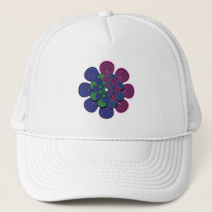 Casquette Fleur fractale
