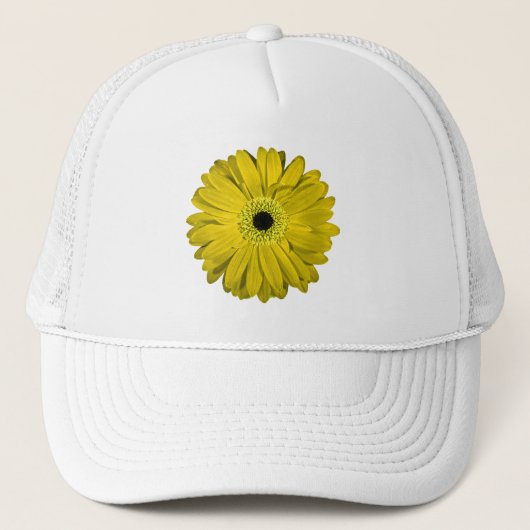 Casquette Fleur jaune (Devant)