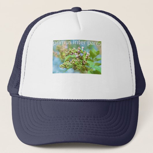 Casquette Fleur Lilac - Primus Inter Pares (Devant)