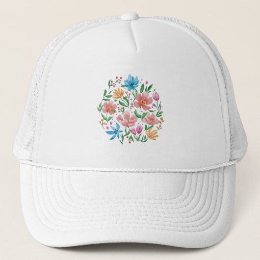 Casquette Fleur sauvage (Devant)