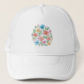 Casquette Fleur sauvage (Devant)