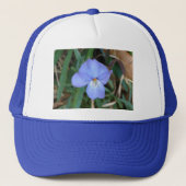 Casquette Fleur sauvage Oiseaux-Pied Violet IV sources therm (Devant)
