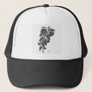 Casquette Fleurs de dentelle