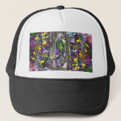 Casquette Fleurs de mal (Devant)