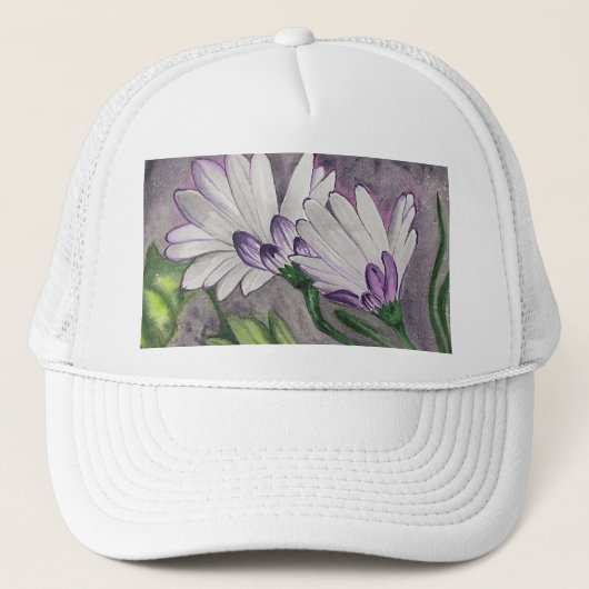 Casquette Fleurs de marguerite (Devant)