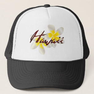 Casquette Fleurs de Plumeria d'Hawaï