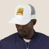 Casquette Fleurs de soleil incroyables (En situation)