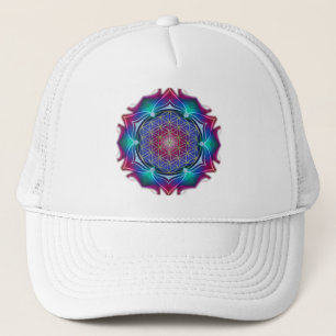 Casquette FLEURS DE VIE / Blume des Lebens - Mandala IV