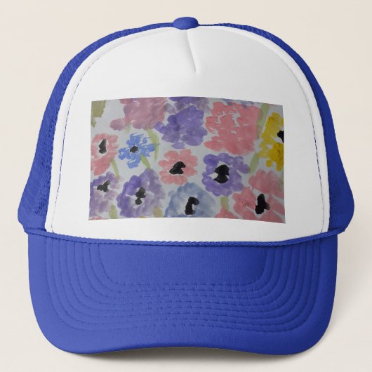 Casquette Fleurs sauvages d'été (Devant)