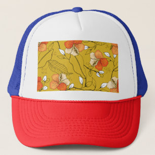 Casquette Fleurs tropicales Feuilles : Papier peint exotique