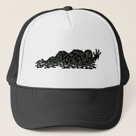 Casquette Flexible Slime Hulk bizarre Horror Art (Devant)