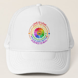 Casquette Floral Arc-en-ciel Position politique et sociale