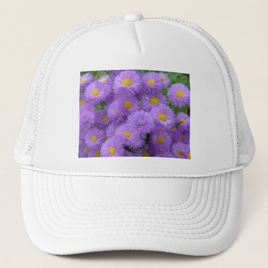Casquette Floral pourpre (Devant)