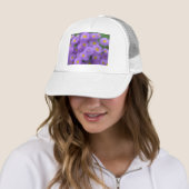 Casquette Floral pourpre (En situation)