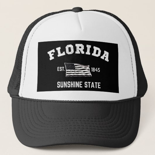 Casquette Floride Est, 1845 Sunshine State (Devant)