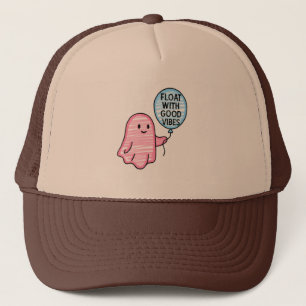 Casquette Flotte avec de bonnes vibes joli design boo mignon