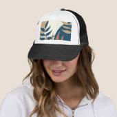 Casquette flower pattern (En situation)