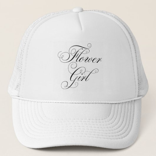 Casquette FlowerGirl (Devant)