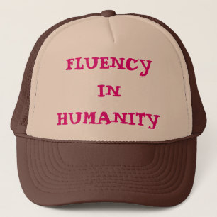 Casquette Fluence Dans L'Humanité Trucker Chapeau