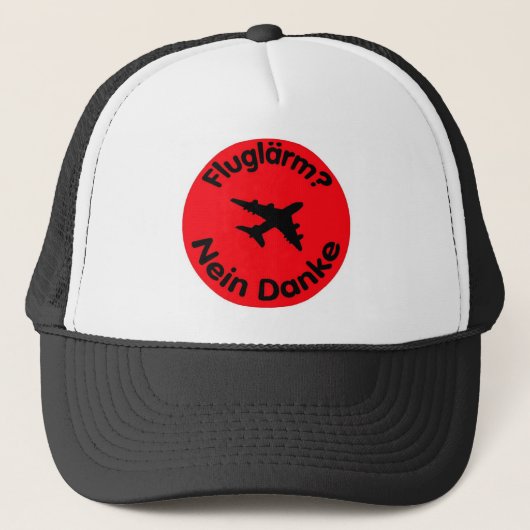 Casquette Fluglärm ? Nein Danke (Devant)