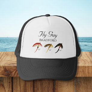 Casquette Fly Guy Fishermen Flyfishing Trout Flies Trucker H