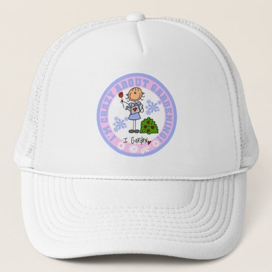 Casquette Folle de jardinage (Devant)