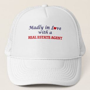 Casquette Follement dans l'amour avec un vrai agent