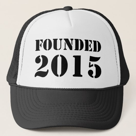 Casquette Fondée en 2015 (Devant)