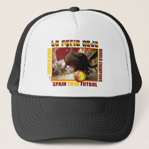 Casquette Football du football de Taureau d'Espagnol de