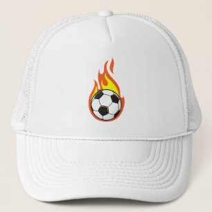 Casquette Football en feu