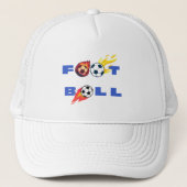 Casquette Football Soccer Ball Graphic  (Devant)