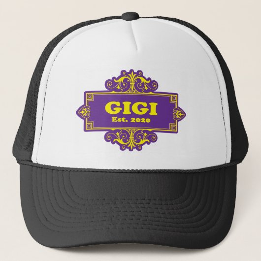 Casquette For That Special “GiGi 2020” (Devant)