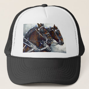 Casquette Force et gloire - chevaux de Percheron